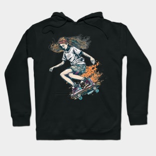 skater girl Hoodie